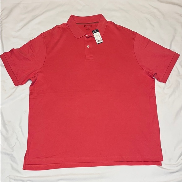 Daniel Cremieux Red Polo Shirt Classic Style - Picture 1 of 8